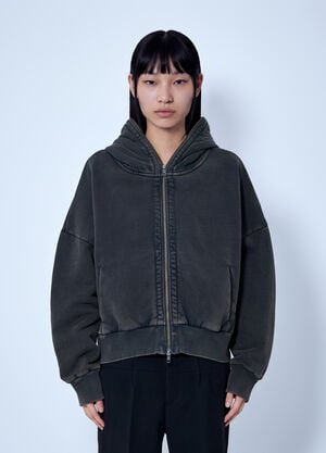 Entire Studios Eternal Zip Sweatshirt Dark Grey ent0266072