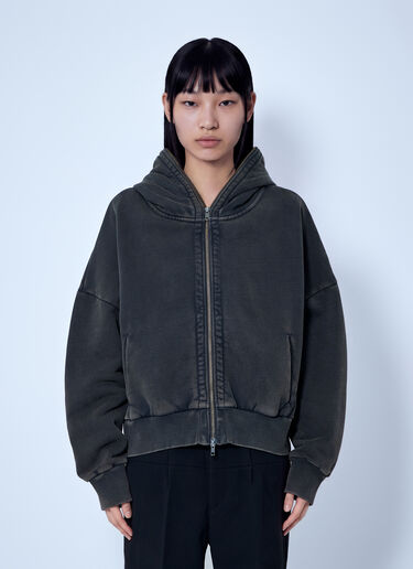 Entire Studios Eternal Zip Sweatshirt Dark Grey ent0266072