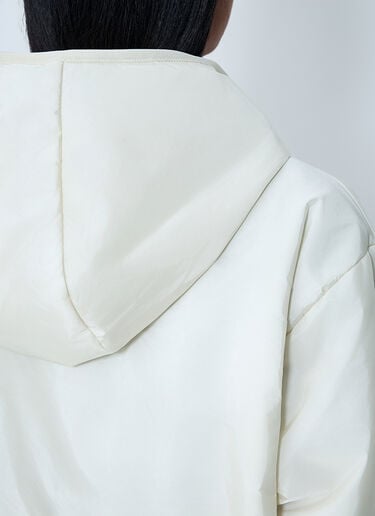 Eco Nylon Coat Moncler Eco Nylon Coat White mon0262017