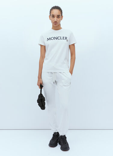 Moncler Drawstring Track Pants White mon0255037