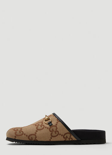 Gucci Maxi GG 屐鞋 驼 guc0150150