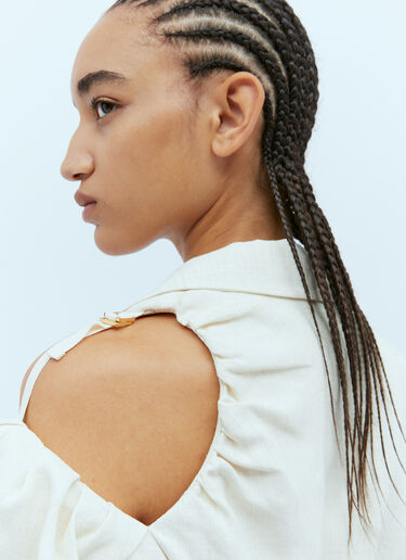La Veste Galliga Blazer Jacquemus La Veste Galliga Blazer Cream jac0254008