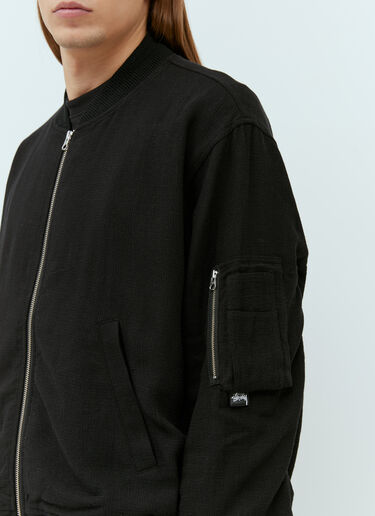 Stüssy Beach 飞行员夹克 黑色 sts0152049