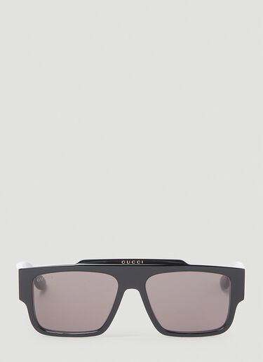 스퀘어 프레임 선글라스 Gucci 스퀘어 프레임 선글라스 블랙 gus0154006