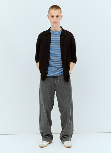 A.P.C. 条纹 T 恤  蓝色 apc0156006