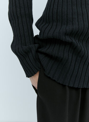 The Row Deidree Knit Top Black row0253022