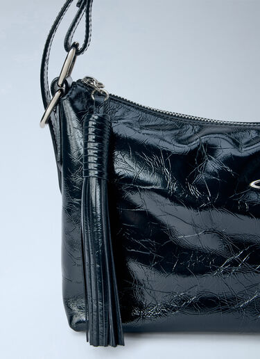 LN-CC® - Vivienne Westwood: Emma Shoulder Bag - Black Vivienne Westwood Emma Shoulder Bag Black vvw0266018