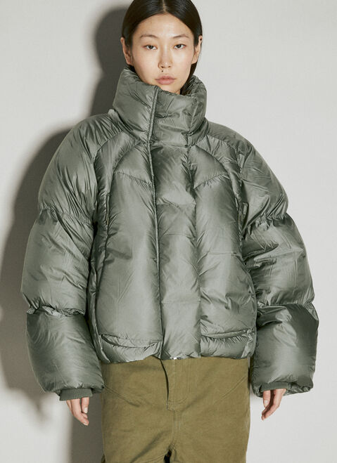 Entire Studios UVR Puffer Down Jacket Black ent0253019