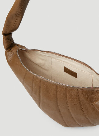 Lemaire Medium Croissant Shoulder Bag Brown lem0252015