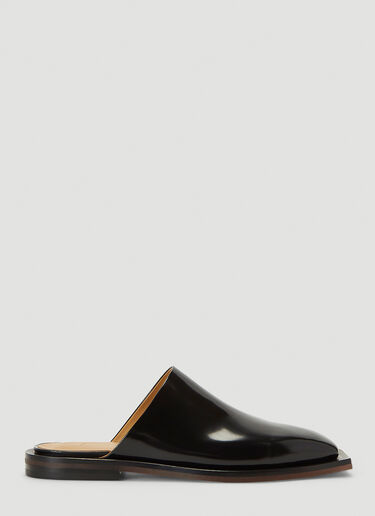 ION Slip-On Leather Shoes Black ion0340001