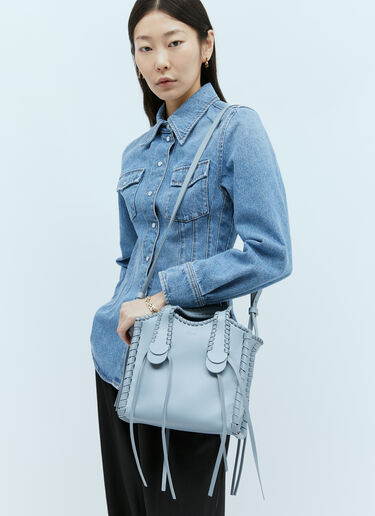Chloé 小号 Mony 托特包 蓝色 chl0255046