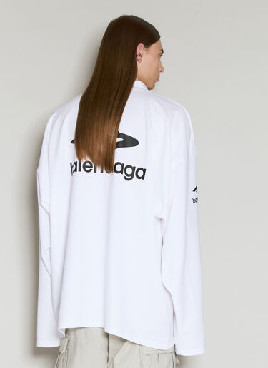 Balenciaga 3B 스포츠 아이콘 스키 티셔츠 화이트 bal0155105