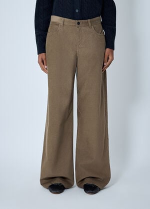 The Row Eglitta Pants Beige row0262018
