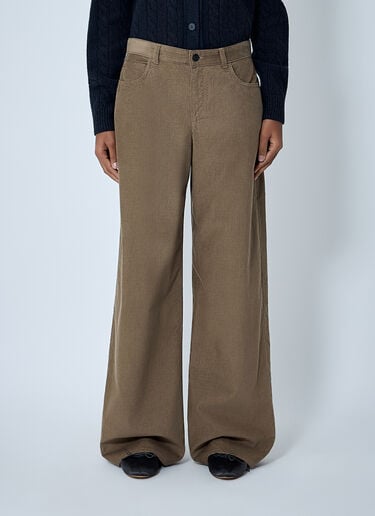 The Row Eglitta Pants Beige row0262018