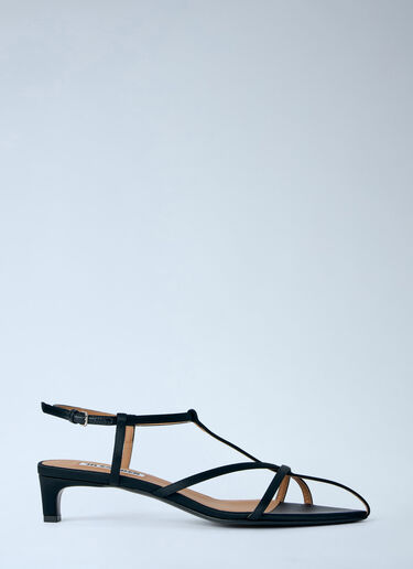 Jil Sander Cage Sandals Black jil0265021