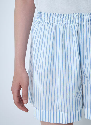 Moncler Striped Shorts White mon0261008