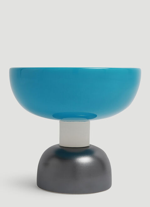 Bitossi Ceramiche Footed Bowl Blue wps0644260