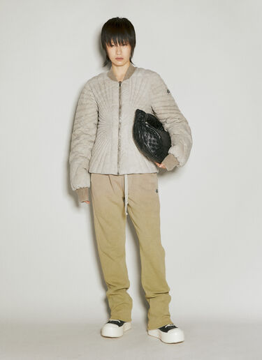 Moncler + Rick Owens Radiance 羽绒飞行夹克 米色 mcs0355004