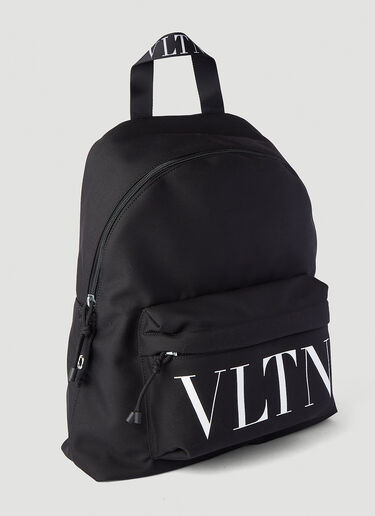 Valentino VLTN キャンバスバックパック ブラック val0142034