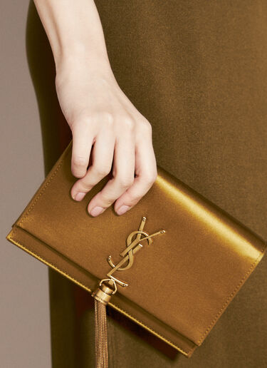 Kate 链带钱包 Saint Laurent Kate 链带钱包 棕色 sla0255101