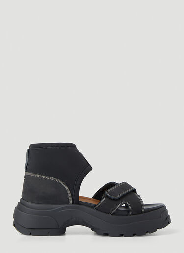 Maison Margiela Platform Sandals Black mla0248019