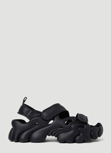 Collina Strada x Melissa Puff Sandals in Black | LN-CC