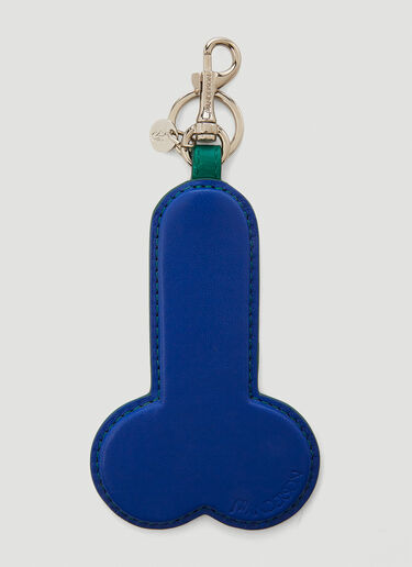 JW Anderson Penis Keyring Blue jwa0149017