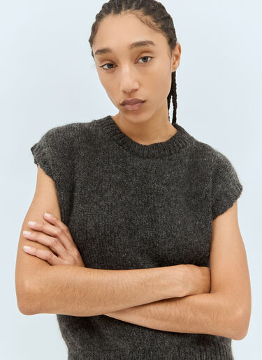 Skall Studio Penny Wool Vest Grey ska0258004