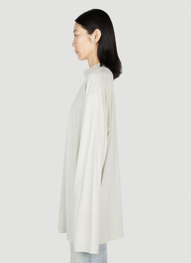 Oversized Long Sleeve Top Balenciaga Oversized Long Sleeve Top White bal0252044