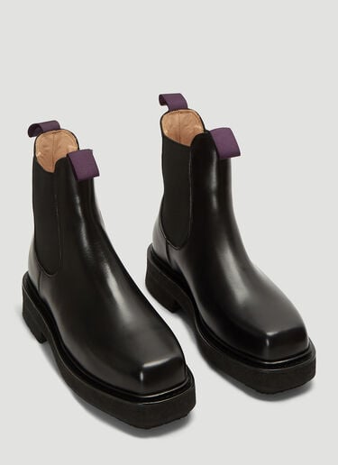 Eytys Ortega Leather Chelsea Boots Black eyt0338001