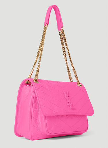 Saint Laurent Niki Shoulder Bag Pink sla0251213
