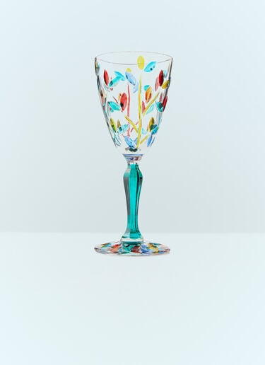 Les Ottomans Set Of Four Floral Floral Glasses Clear wps0691230