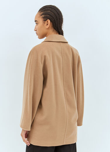 Max Mara Short 101801 Icon Coat Beige max0253018