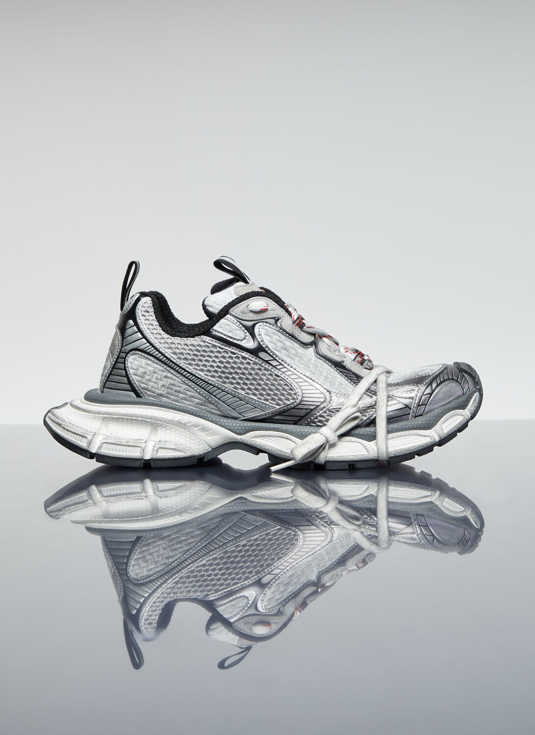 Shop Balenciaga 3xl Sneakers In Grey