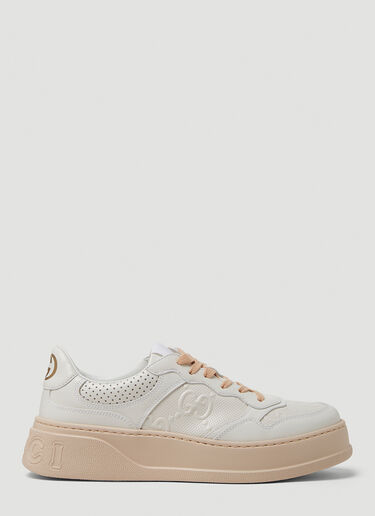 Gucci GG Embossed Sneakers White guc0250118