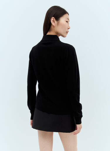 Cashmere Knit Cardigan Miu Miu Cashmere Knit Cardigan Black miu0357001