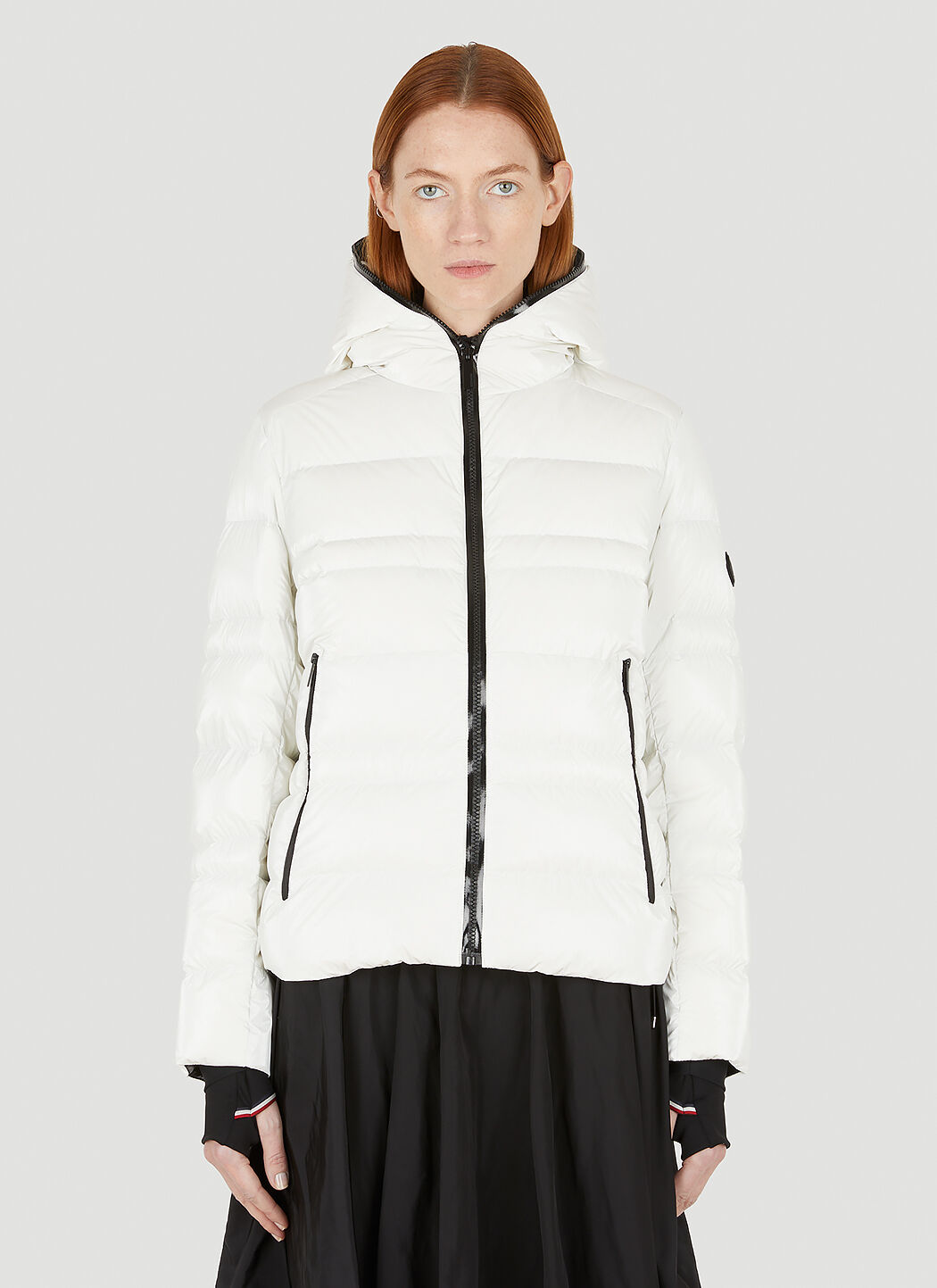 Moncler Women s Tharon Short Down Jacket in White LN CC