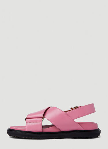 Marni Fussbett Sandals Pink mni0251025