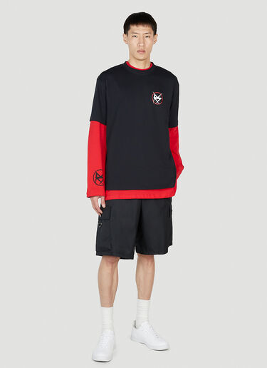 Raf Simons x Fred Perry 印花 T 恤 黑色 rsf0152010