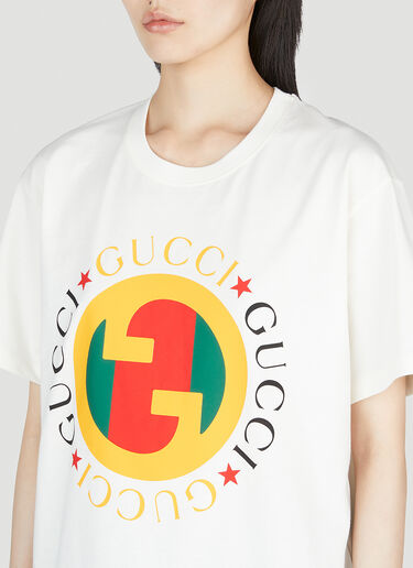 Gucci Interlocking G Jersey T-Shirt White guc0253083