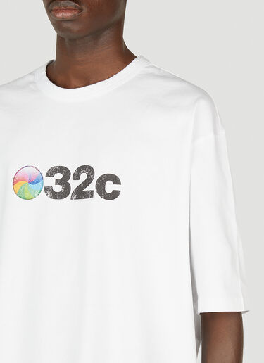 032C ホイールTシャツ ホワイト cee0152009
