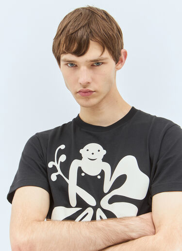 Walter Van Beirendonck Hawaii T-Shirt Black wlt0158012