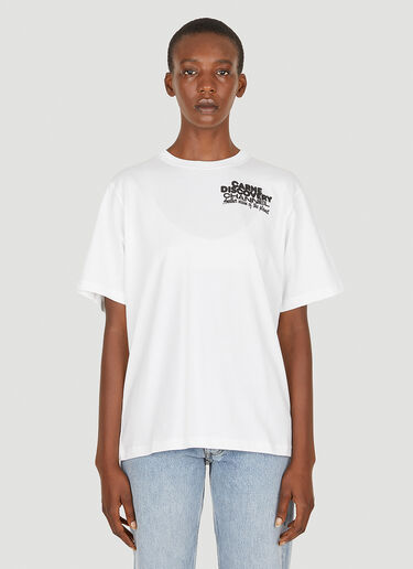 Carne Bollente Carne Discovery Channel T-Shirt White cbn0350005