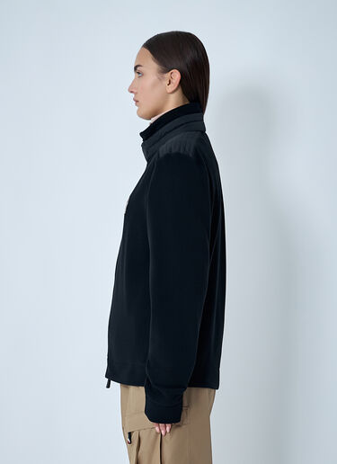 Logo Patch Zip-Up Jacket Moncler Grenoble Logo Patch Zip-Up Jacket Black mog0362001