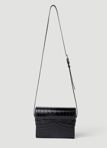Saint Laurent June Box Shoulder Bag Black sla0251130