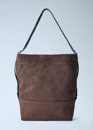 Lemaire Belted Tote Bag Brown lem0266026