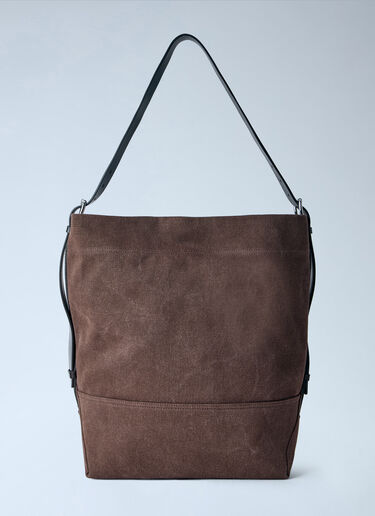 LN-CC® - Lemaire: Belted Tote Bag - Brown Lemaire Belted Tote Bag Brown lem0266026