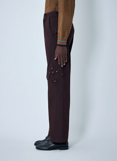 Kiko Kostadinov Estike Pants Brown kko0162001