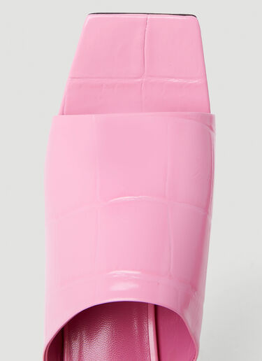 Katya Lipstick Heeled Sandals BY FAR Katya Lipstick Heeled Sandals Pink byf0252025