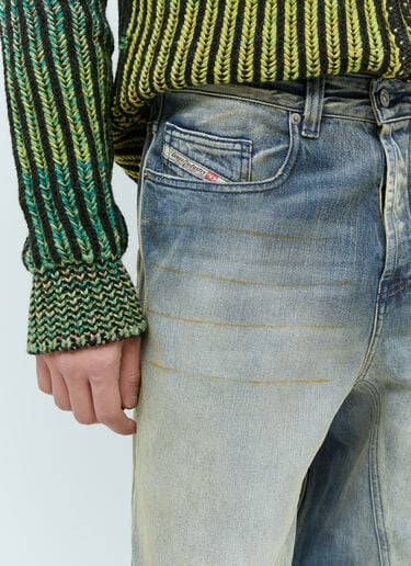 2001 D-Macro-U Distressed Jeans Diesel 2001 D-Macro-U Distressed Jeans Blue dsl0157026